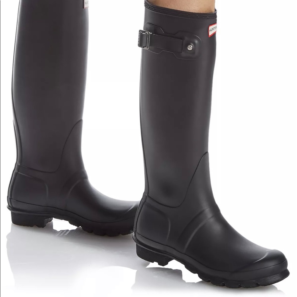 SOLD ❌HUNTER Original Tall Boots In Matte Black